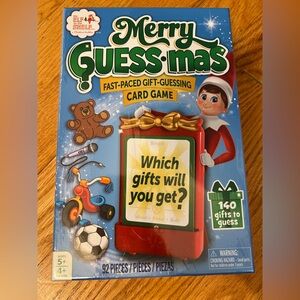 Elf on shelf Guessmas Card Game